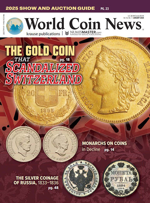 2025 World Coin News Digital Issue No.01, January – Numismaster