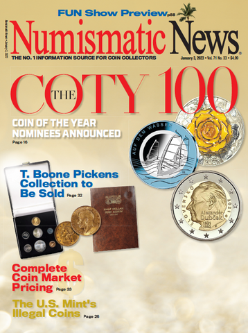 2023 Numismatic News Digital Issue, No. 33, January 3