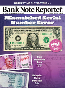 2023 Bank Note Reporter Digital Issue No. 08, August