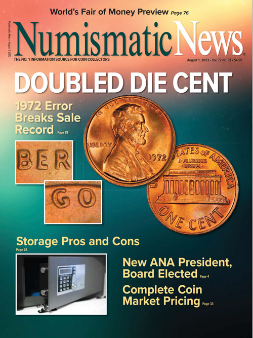 2023Numismatic News Digital Issue No. 21, August 1