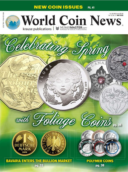 WORLD　COINS　176枚　　コレクター 2025 World Coin News Digital Issue No.05, May – Numismaster