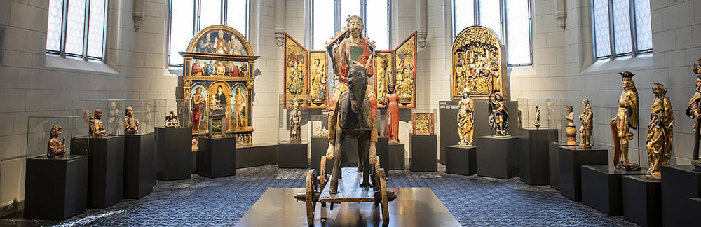 "Palmesel" exhibit at the Swiss National Museum (Landesmuseum)