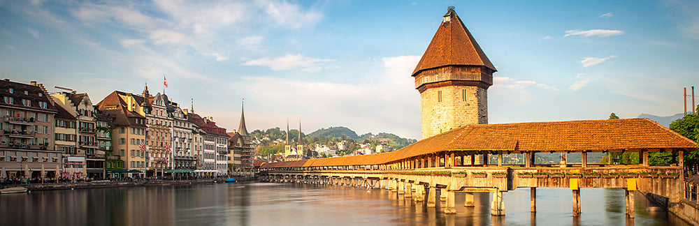 "Kapellbrucke" Chapel Bridge, Lucerne