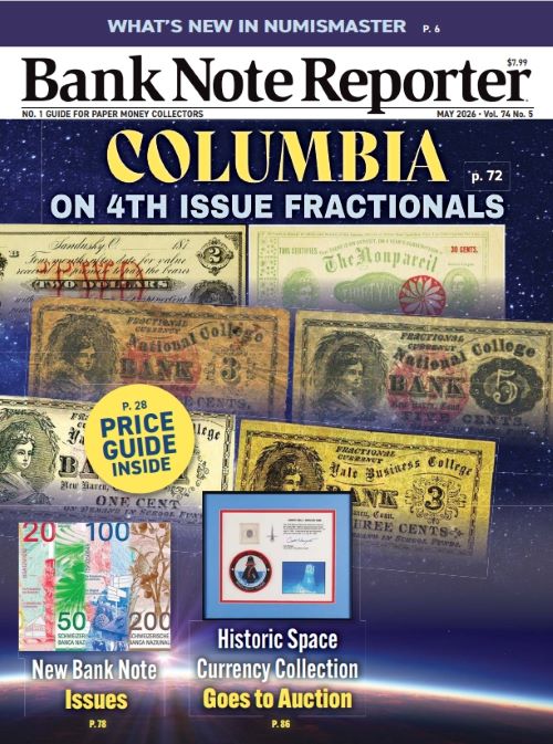 2026 Bank Note Reporter May Digital Issue No. 05 – Numismaster