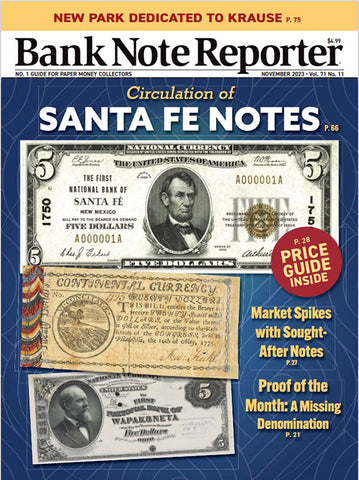 2023 Bank Note Reporter Digital Issue No. 11, November