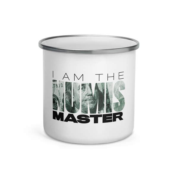 "I Am the Numismaster" Enamel Mug