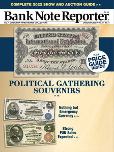 2022 Bank Note Reporter Digital Issue No. 01, January