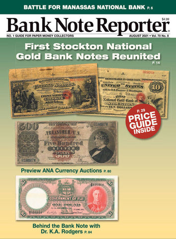 2021 Bank Note Reporter Digital Issue No. 08, August