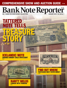 2019 Bank Note Reporter Digital Issue No. 01, January