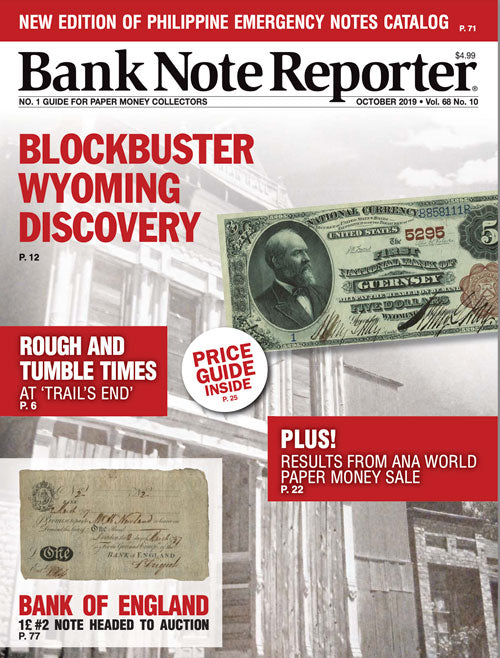 2019 Bank Note Reporter Digital Issue No. 10, October