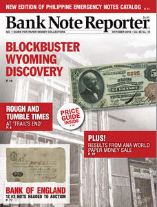 2019 Bank Note Reporter Digital Issue No. 10, October