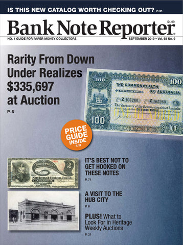 2019 Bank Note Reporter Digital Issue No. 09, September