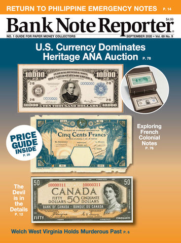 2020 Bank Note Reporter Digital Issue No. 09, September