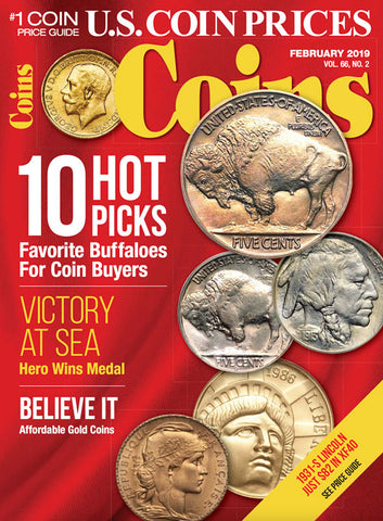 2019 Coins Magazine Digital Issue No. 02, February