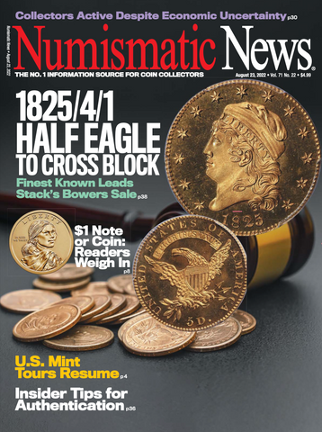 2022 Numismatic News Digital Issue No. 22, August 23