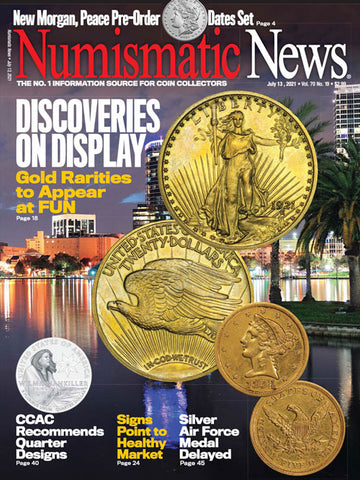 2021 Numismatic News Digital Issue No. 19, July 13