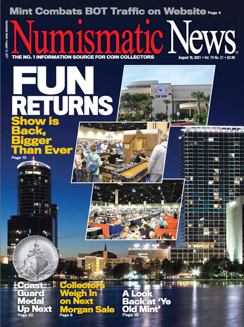 2021 Numismatic News Digital Issue No. 21, August 10