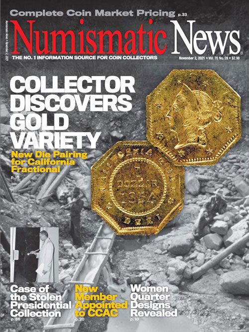 2021 Numismatic News Digital Issue No. 28, November 2
