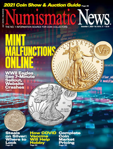 2020 Numismatic News Digital Issue No. 31, December 1