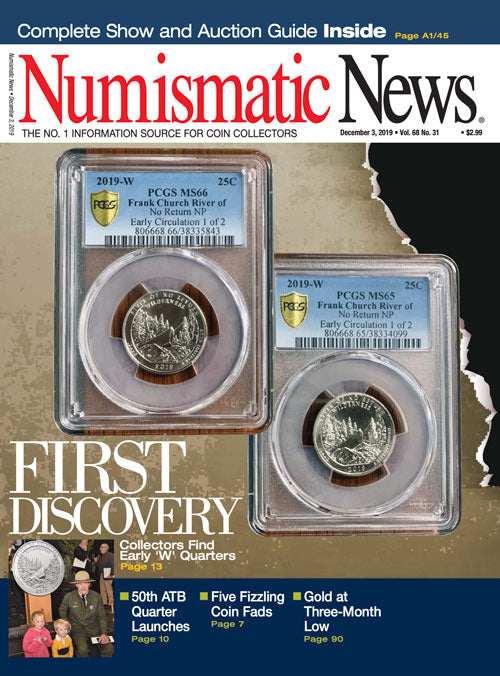 2019 Numismatic News Digital Issue No. 31, December 3