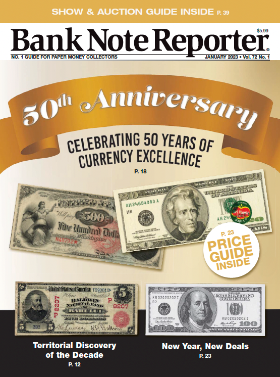 2023 Bank Note Reporter Digital Issue No. 1, January