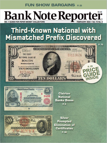 2023 Bank Note Reporter Digital Issue No. 2, February