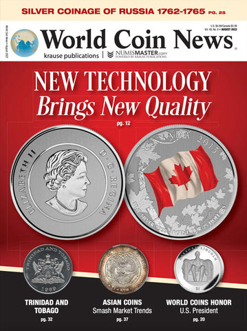 2022 World Coin News Digital Issue No. 08, August