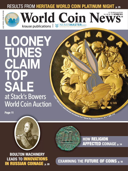 2019 World Coin News Digital Issue No. 10, October