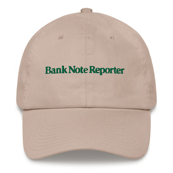 Bank Note Reporter Dad hat