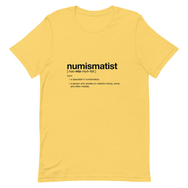 Numismatist Definition Lightweight T-Shirt