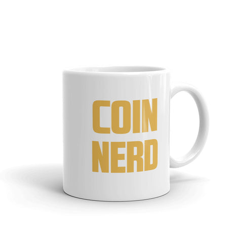 Coin Nerd (Gold) Mug
